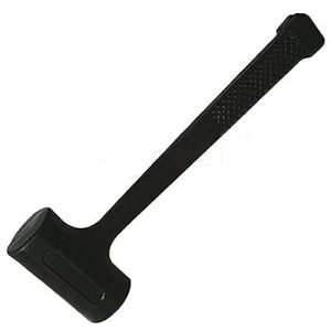 KROST PVC Dead Blow Hammer, Black