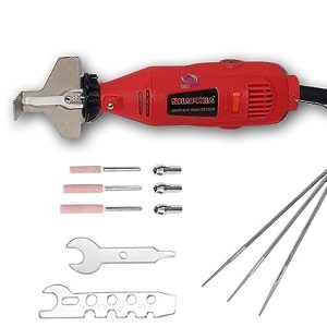 KROST Compact Chainsaw Sharpener Electric Grinder Machine With Sharpening Tool