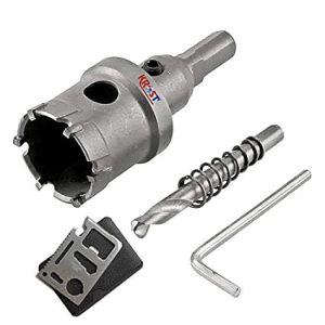 Krost Tungsten Carbide Tipped Holesaw,TCT Holesaw For Metal,Wood & Other Applications With Pocket Multitool (TCT Holesaw 18mm)