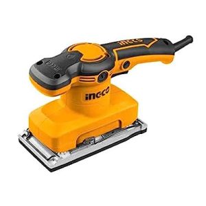 Ingco FS3208 Finishing Sander 320W Aluminum durable base With 5pcs sand papers Aluminum durable base With 5pcs sand papers for Woodworking No-load speed : 14000 rpm Bottom base : 180mm x 90mm (1 Set)