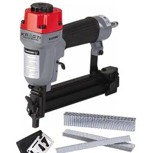KROST  18-50 Pneumatic Brad Nailer & 18 Gauge 5000pcs (15mm Nails) Brad Nails With 6 months Manufacturer Warranty & 11 in 1 Multi-Tool (Nailer + 15mm Nails)