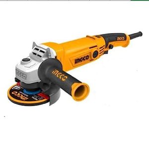 INGCO Angle Grinder 125mm/ 5 inch 1010 W with 12000 RPM for Metal and Stone cutting industrial Angle Grinder (125 mm Wheel Diameter)