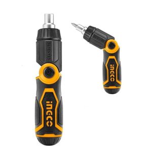 INGCO 2PCS PACK 13 IN 1 Ratchet Screwdriver Set, INGCO Style Ratchet Handle Folding Handle, High Auality Ratchet Screwdriver Bits