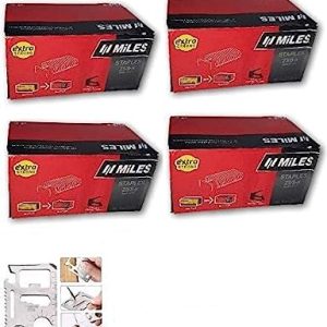 Miles 80,000 Pcs 23/8H Stapler Pin With Free 11 in 1 Multi tool