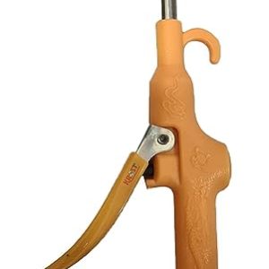 KROST Long Neck STAINLESS STEEL AIR BLOW GUN, Vacuum Air Gun for Car Cleaning, Dust Blowing