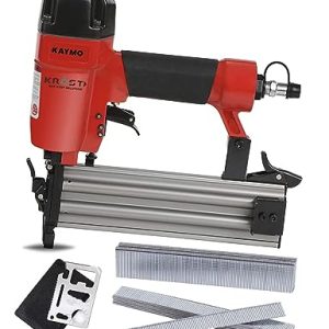 KROST Kaymo NEO18-50 Pneumatic Brad Nailer & 18 Gauge 5000pcs Brad Nails (F-32mm) With 6 months Manufacturer Warranty & 11 in 1 Multi-Tool (Nailer + 32mm Nails)