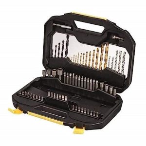 Stanley Drill Bit with Titanium -Set of 70 Pieces