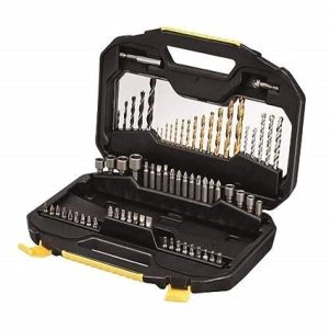 Stanley Drill Bit with Titanium -Set of 70 Pieces