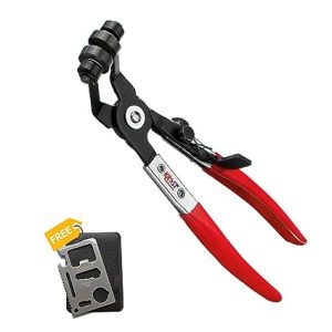 Krost™ Angled Swivel Jaw Locking,Car Pipe Hose Clamp Pliers, Coolant Hose Pipe Clip.