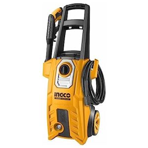 Ingco HPWR18008 2000-WATT High Pressure Washer 150Bar (2200PSI) with Auto Shut Off (TSS) and Copper Wire Induction Motor (1 Set)