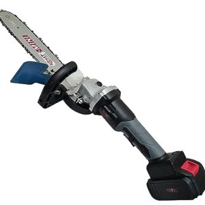 KROST 21V Powerful Brushless Cordless Chainsaw/Cordless Polisher/Cordless Grinder/Cordless Drill Machine Double Battery with 3 Mode Variable Speed (Cordless Grinder/Chainsaw)