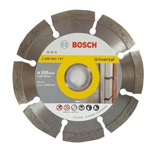 BOSCH 2607602797 105mm Diamond Cutting Blade Expert for Universal (Pack of 10)