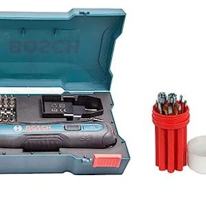 bosch go kit+8pcs sd set Plastic Bosch Go 36V Smart Screwdriver Bit Set (Blue, 33 Piece)