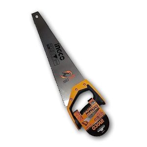Ingco Imported Quality Powerful Hand Saw 18 inch for Professionals and Craftsmen (Orange)