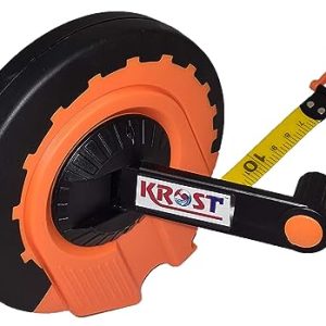 KROST Long Fiberglass Double Face Printed Metric ABS Tape Measure. (30mtr)